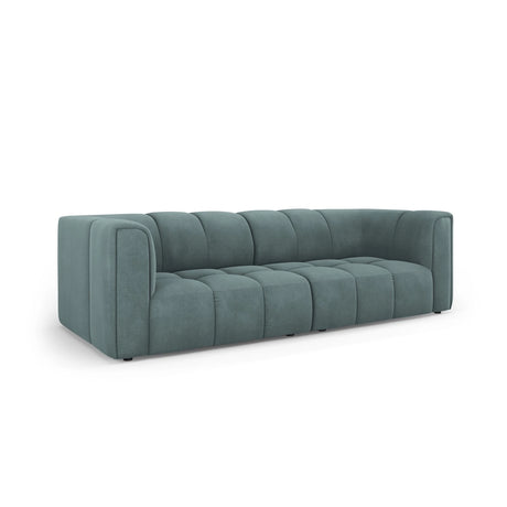 Moritz 3-Sitzer Sofa aus Chenille in Seegrün (Rebel 13), 226x96x70 cm von Cosmopolitan Design – Bild 2