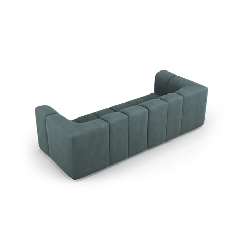 Moritz 3-Sitzer Sofa aus Chenille in Seegrün (Rebel 13), 226x96x70 cm von Cosmopolitan Design – Bild 3