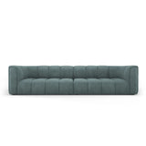 Moritz 4-Sitzer Sofa aus Chenille in Seegrün (Rebel 13), 286x96x70 cm von Cosmopolitan Design – Bild 1