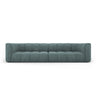 Moritz 4-Sitzer Sofa aus Chenille in Seegrün (Rebel 13), 286x96x70 cm von Cosmopolitan Design – Bild 1