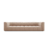 Moritz 4-Sitzer Sofa aus Samt in Beige (Bluvel 28), 286x96x70 cm von Cosmopolitan Design – Bild 1