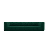 Moritz 4-Sitzer Sofa aus Samt in Flaschengrün (Bluvel 78), 286x96x70 cm von Cosmopolitan Design – Bild 1