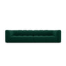 Moritz 4-Sitzer Sofa aus Samt in Flaschengrün (Bluvel 78), 286x96x70 cm von Cosmopolitan Design – Bild 1