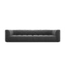 Moritz 4-Sitzer Sofa aus Samt in Grau (Bluvel 14), 286x96x70 cm von Cosmopolitan Design – Bild 1