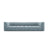 Moritz 4-Sitzer Sofa aus Samt in Hellblau (Bluvel 06), 286x96x70 cm von Cosmopolitan Design – Bild 1