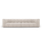 Moritz 4-Sitzer Sofa aus Samt oder Chenille, 286x96x70 cm von Cosmopolitan Design – Bild 1
