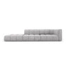 Moritz Modulares 4-Sitzer Sofa, Linke Seite, aus Chenille in Hellgrau (Rebel 5), 293x96 cm von Cosmopolitan Design – Bild 1