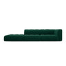Moritz Modulares 4-Sitzer Sofa, Linke Seite, aus Samt in Flaschengrün (Bluvel 78), 293x96 cm von Cosmopolitan Design – Bild 1