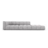 Moritz Modulares 4-Sitzer Sofa, Rechte Seite, aus Chenille in Hellgrau (Rebel 5), 293x96 cm von Cosmopolitan Design – Bild 1