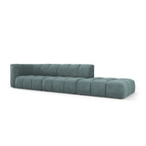 Moritz Modulares 4-Sitzer Sofa, Rechte Seite, aus Chenille in Seegrün (Rebel 13), 293x96 cm von Cosmopolitan Design – Bild 2