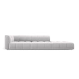 Moritz Modulares 4-Sitzer Sofa, Rechte Seite, aus Samt in Silber (Bluvel 03), 293x96 cm von Cosmopolitan Design – Bild 1