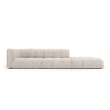 Moritz Modulares 4-Sitzer Sofa, Rechte Seite, aus Samt oder Chenille, 293x96 cm von Cosmopolitan Design – Bild 1