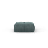 Moritz Pouf aus Chenille in Seegrün (Rebel 13), 64x64x38 cm von Cosmopolitan Design – Bild 2