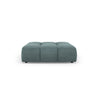Moritz Pouf aus Chenille in Seegrün (Rebel 13), 96x96x38 cm von Cosmopolitan Design – Bild 2