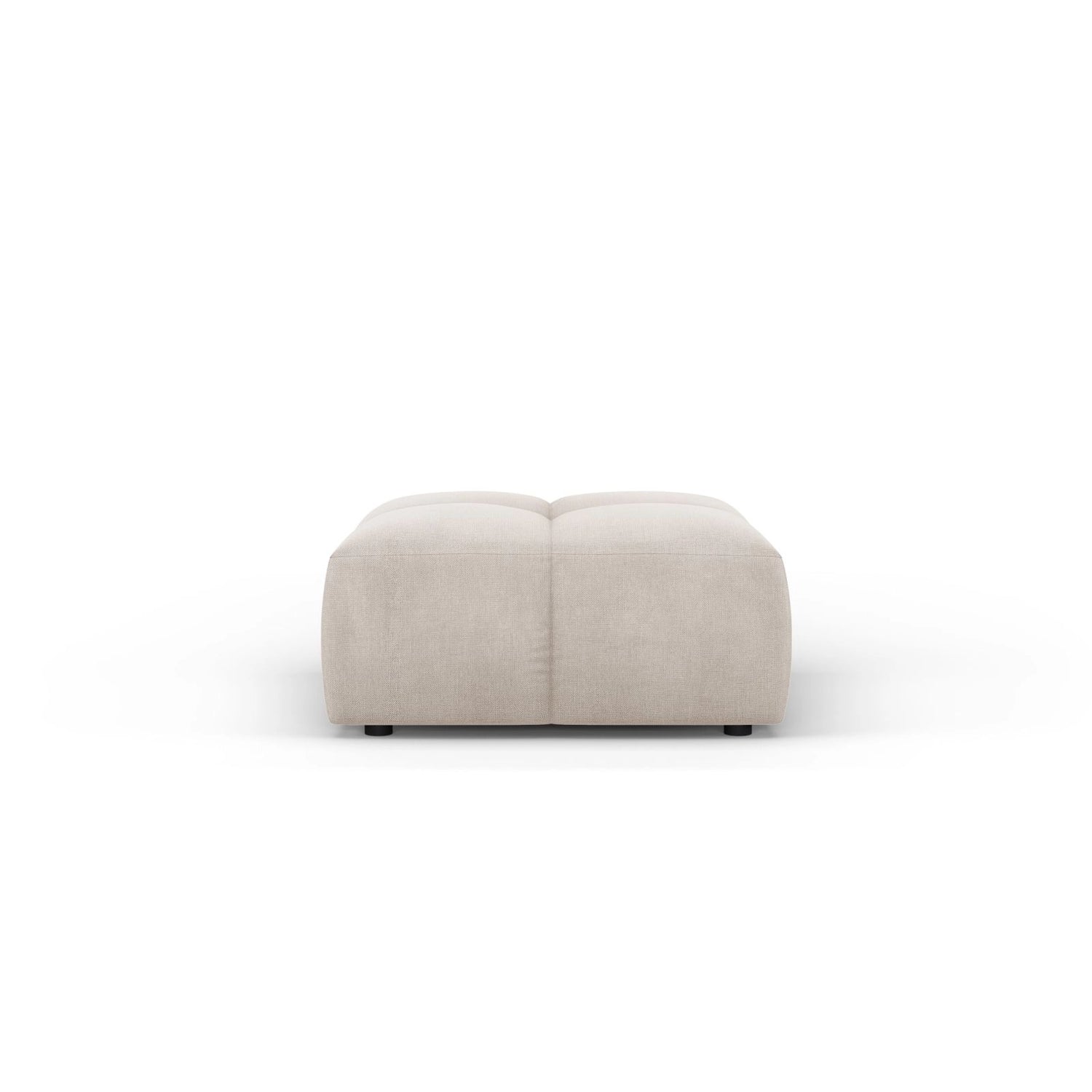 Moritz Pouf aus Samt oder Chenille, 64x64x38 cm von Cosmopolitan Design – Bild 2