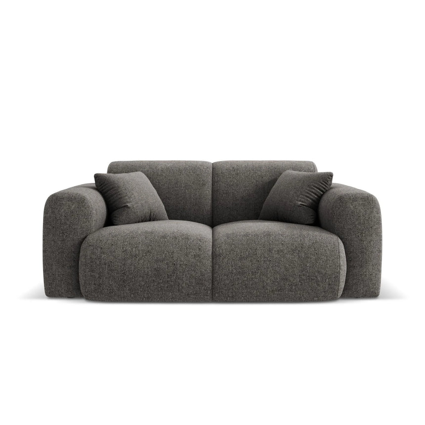 Nolio 2-Sitzer Sofa aus Chenille in Grau (Haga 16), 170x95 cm von Cosmopolitan Design – Bild 1