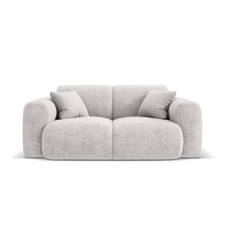 Nolio 2-Sitzer Sofa aus Chenille in Hellgrau (Haga 06), 170x95 cm von Cosmopolitan Design – Bild 1
