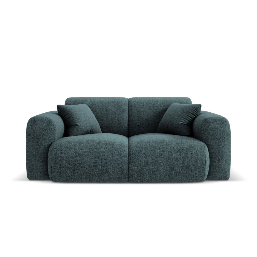 Nolio 2-Sitzer Sofa aus Chenille in Petrol (Haga 78), 170x95 cm von Cosmopolitan Design – Bild 1