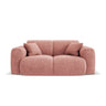 Nolio 2-Sitzer Sofa aus Chenille in Rosa (Haga 52), 170x95 cm von Cosmopolitan Design – Bild 1