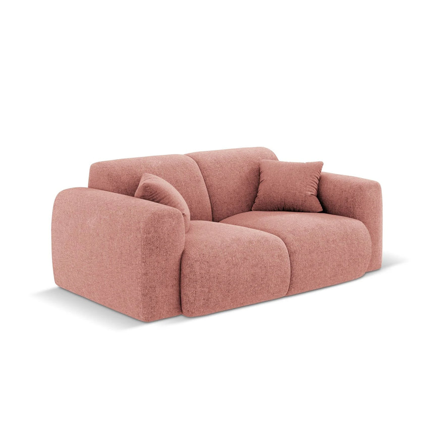 Nolio 2-Sitzer Sofa aus Chenille in Rosa (Haga 52), 170x95 cm von Cosmopolitan Design – Bild 4