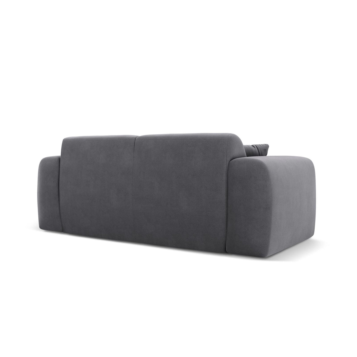 Nolio 2-Sitzer Sofa aus Samt in Dunkelgrau (Casino Graphite), 170x95 cm von Cosmopolitan Design – Bild 5