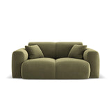 Nolio 2-Sitzer Sofa aus Samt in Hellgrün (Casino Forest), 170x95 cm von Cosmopolitan Design – Bild 1