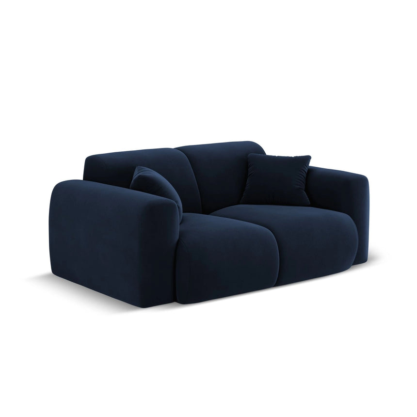 Nolio 2-Sitzer Sofa aus Samt in Königsblau (Casino Deep Blue), 170x95 cm von Cosmopolitan Design – Bild 4