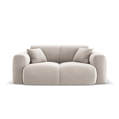 Nolio 2-Sitzer Sofa aus Samt in Leichtes Beige (Casino Pearl), 170x95 cm von Cosmopolitan Design – Bild 1