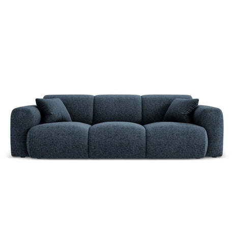 Nolio 3-Sitzer Sofa aus Chenille in Königsblau (Haga 86), 235x95x72 cm von Cosmopolitan Design – Bild 1