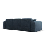 Nolio 3-Sitzer Sofa aus Chenille in Königsblau (Haga 86), 235x95x72 cm von Cosmopolitan Design – Bild 5