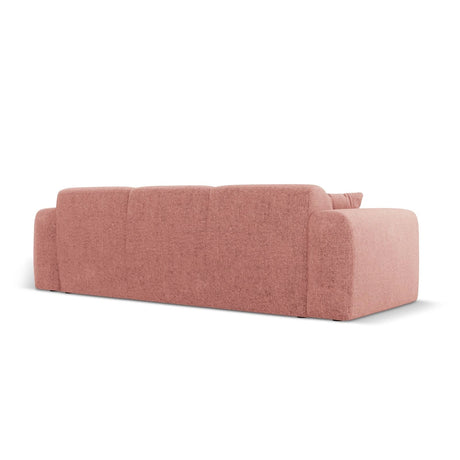 Nolio 3-Sitzer Sofa aus Chenille in Rosa (Haga 52), 235x95x72 cm von Cosmopolitan Design – Bild 5