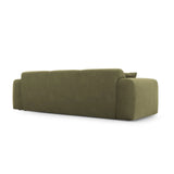 Nolio 3-Sitzer Sofa aus Samt in Hellgrün (Casino Forest), 235x95x72 cm von Cosmopolitan Design – Bild 5