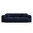 Nolio 3-Sitzer Sofa aus Samt in Königsblau (Casino Deep Blue), 235x95x72 cm von Cosmopolitan Design – Bild 1