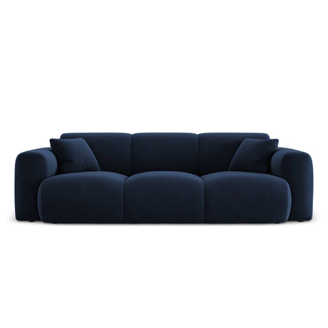 Nolio 3-Sitzer Sofa aus Samt in Königsblau (Casino Deep Blue), 235x95x72 cm von Cosmopolitan Design – Bild 1
