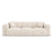 Nolio 3-Sitzer Sofa aus Samt oder Chenille, 235x95x72 cm von Cosmopolitan Design – Bild 1