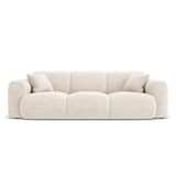 Nolio 3-Sitzer Sofa aus Samt oder Chenille, 235x95x72 cm von Cosmopolitan Design – Bild 1