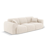 Nolio 3-Sitzer Sofa aus Samt oder Chenille, 235x95x72 cm von Cosmopolitan Design – Bild 4