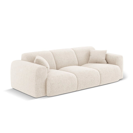 Nolio 3-Sitzer Sofa aus Samt oder Chenille, 235x95x72 cm von Cosmopolitan Design – Bild 4