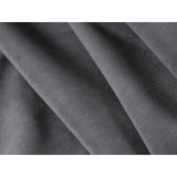 Nolio 4-Sitzer Ecksofa, Linke Seite, aus Samt in Dunkelgrau (Casino Graphite), 315x250x72 cm von Cosmopolitan Design – Bild 6