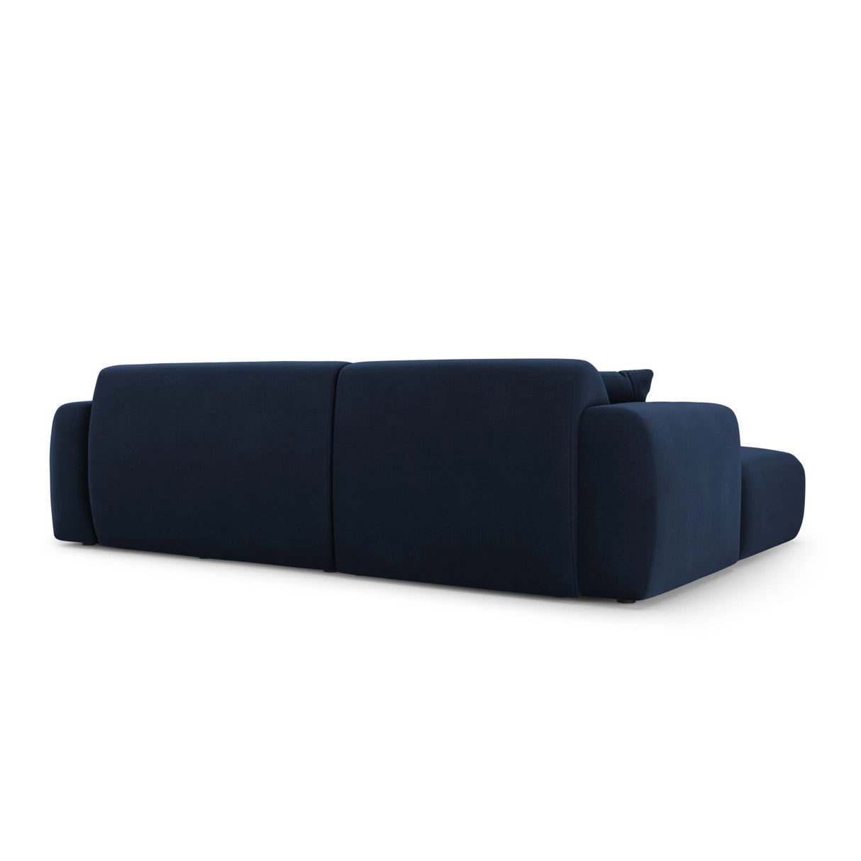 Nolio 4-Sitzer Ecksofa, Linke Seite, aus Samt in Königsblau (Casino Deep Blue), 235x170x72 cm von Cosmopolitan Design – Bild 5