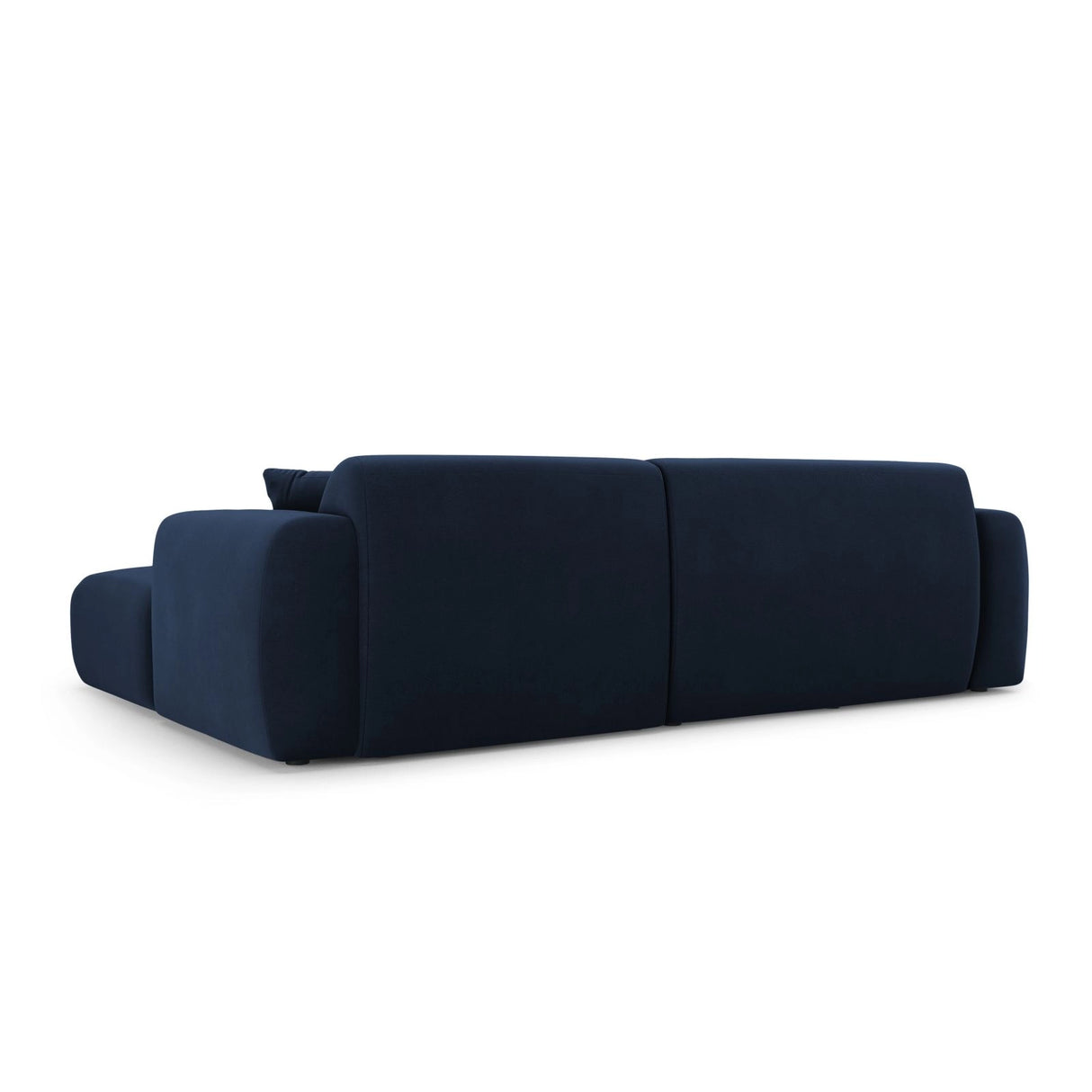 Nolio 4-Sitzer Ecksofa, Rechte Seite, aus Samt in Königsblau (Casino Deep Blue), 235x170x72 cm von Cosmopolitan Design – Bild 5