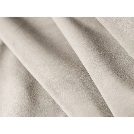 Nolio 4-Sitzer Ecksofa, Rechte Seite, aus Samt in Leichtes Beige (Casino Pearl), 315x250 cm von Cosmopolitan Design – Bild 6