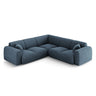 Nolio 5-Sitzer Ecksofa, symmetrisch, aus Chenille in Königsblau (Haga 86), 252x252x72 cm von Cosmopolitan Design – Bild 3