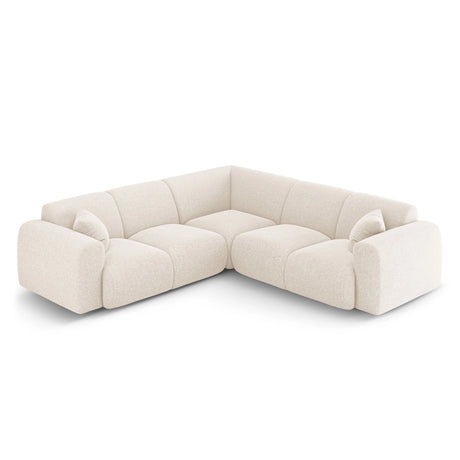 Nolio 5-Sitzer Ecksofa, symmetrisch, aus Samt oder Chenille, 252x252x72 cm von Cosmopolitan Design – Bild 3
