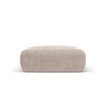 Nolio Pouf aus Chenille in Beige (Haga 30), 100x100x36 cm von Cosmopolitan Design – Bild 1