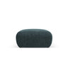 Nolio Pouf aus Chenille in Petrol (Haga 78), 75x75x36 cm von Cosmopolitan Design – Bild 1