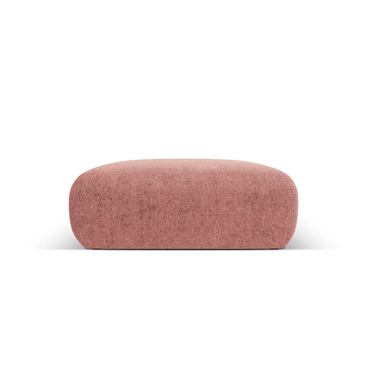 Nolio Pouf aus Chenille in Rosa (Haga 52), 100x100x36 cm von Cosmopolitan Design – Bild 1
