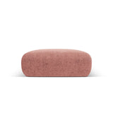 Nolio Pouf aus Chenille in Rosa (Haga 52), 100x100x36 cm von Cosmopolitan Design – Bild 1