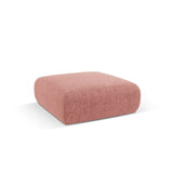 Nolio Pouf aus Chenille in Rosa (Haga 52), 100x100x36 cm von Cosmopolitan Design – Bild 3