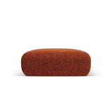Nolio Pouf aus Chenille in Terrakotta (Haga 44), 100x100x36 cm von Cosmopolitan Design – Bild 1